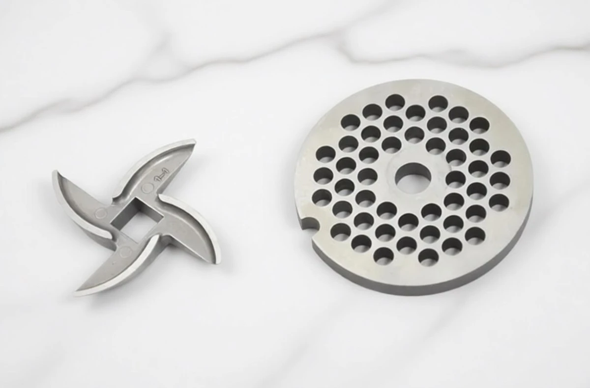 Afilar cuchillas de tu picadora de carne en 15 segundos: el truco que te ahorrará tiempo y dolores de cabeza