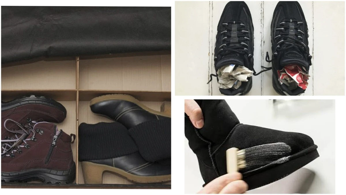 Guarda tus botas de invierno así y se verán como nuevas en un año