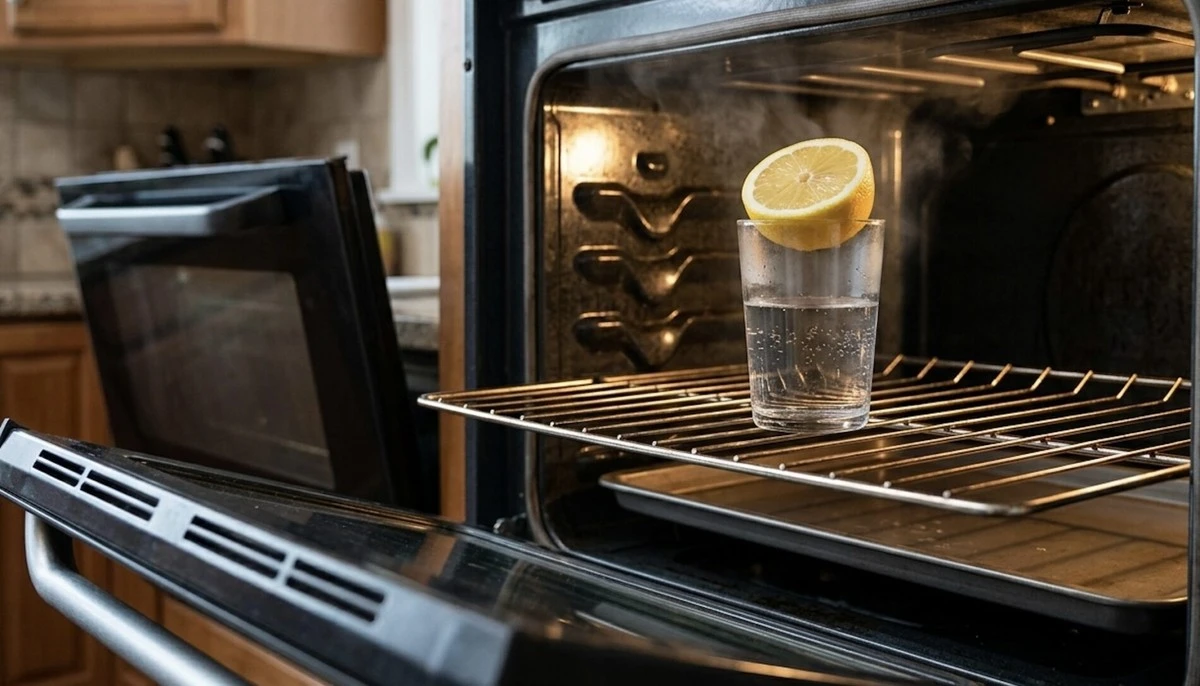 Olvídate de fregar: el truco del limón en el horno que elimina toda la grasa sin esfuerzo