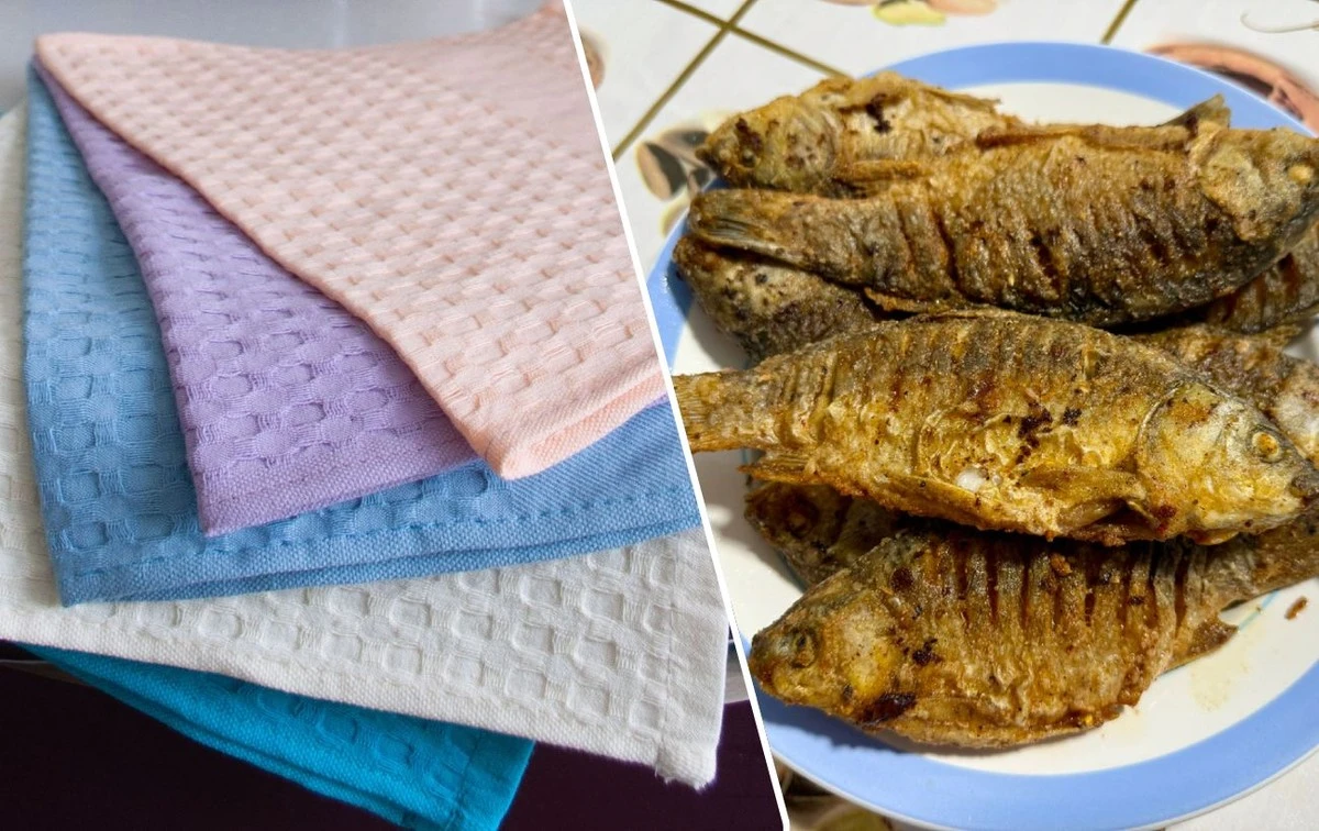 Colgar una toalla en el radiador: el truco infalible para freír pescado sin olores en la cocina