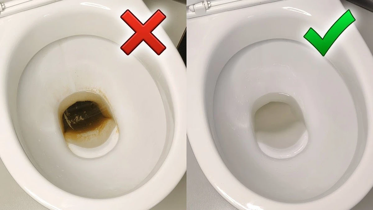 Adiós al sarro y a las manchas: 2 trucos caseros para un inodoro impecable sin químicos