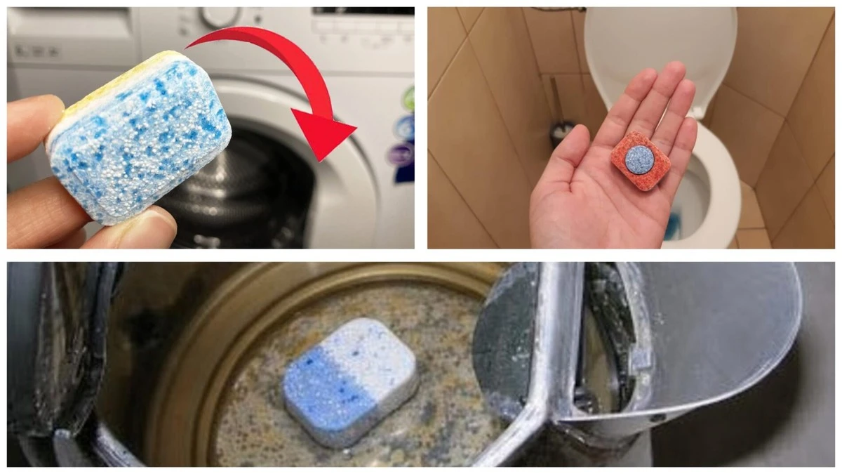 3 usos sorprendentes de las pastillas para lavavajillas que te ahorrarán dinero