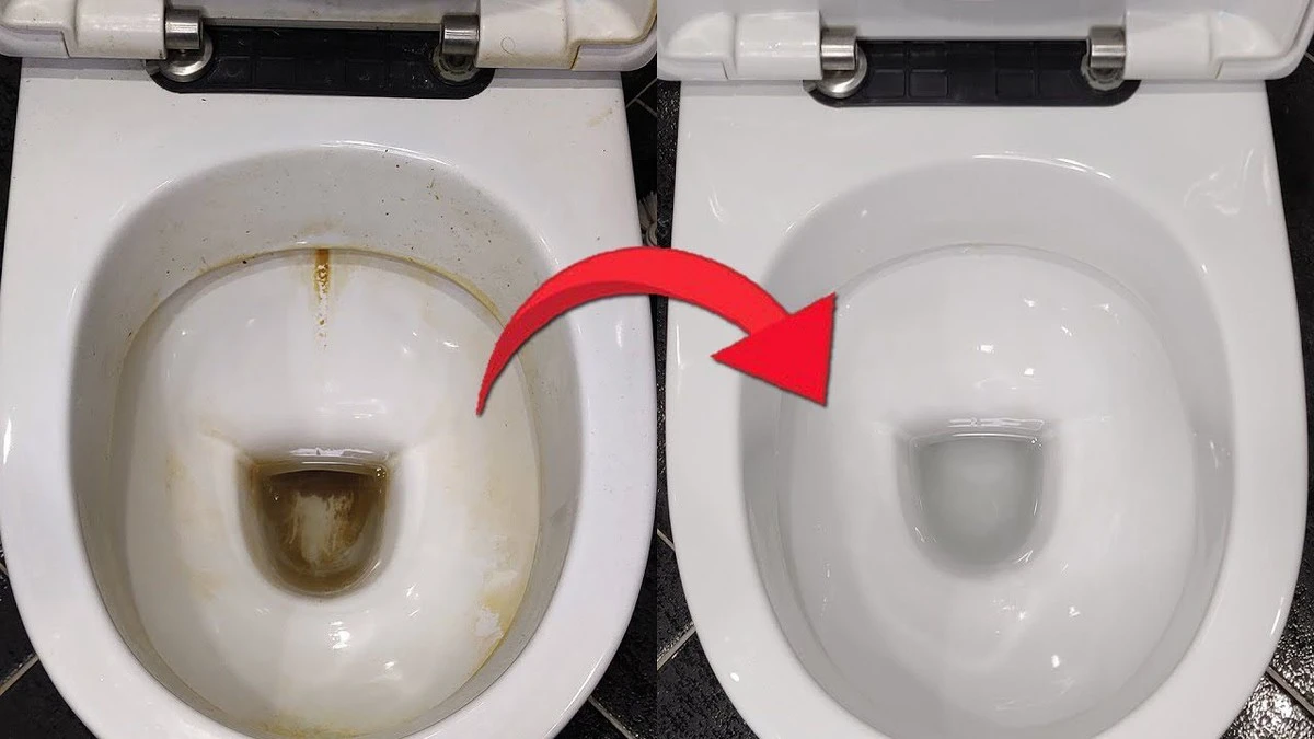 Adiós a la mancha amarilla: descubre el truco casero para un inodoro como nuevo