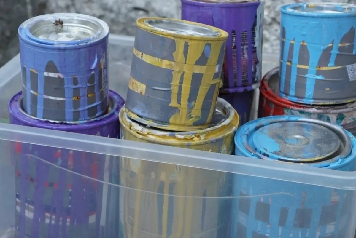 7 ideas para dar vida fresca a tu hogar con sobrantes de pintura