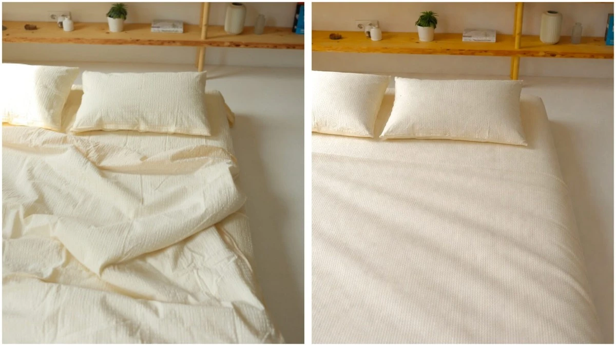 La sal en tu lavadora: el truco para ropa de cama sin arrugas