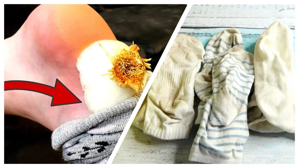 Cebolla en los calcetines, microondas para la ropa interior: los trucos caseros que sorprenden
