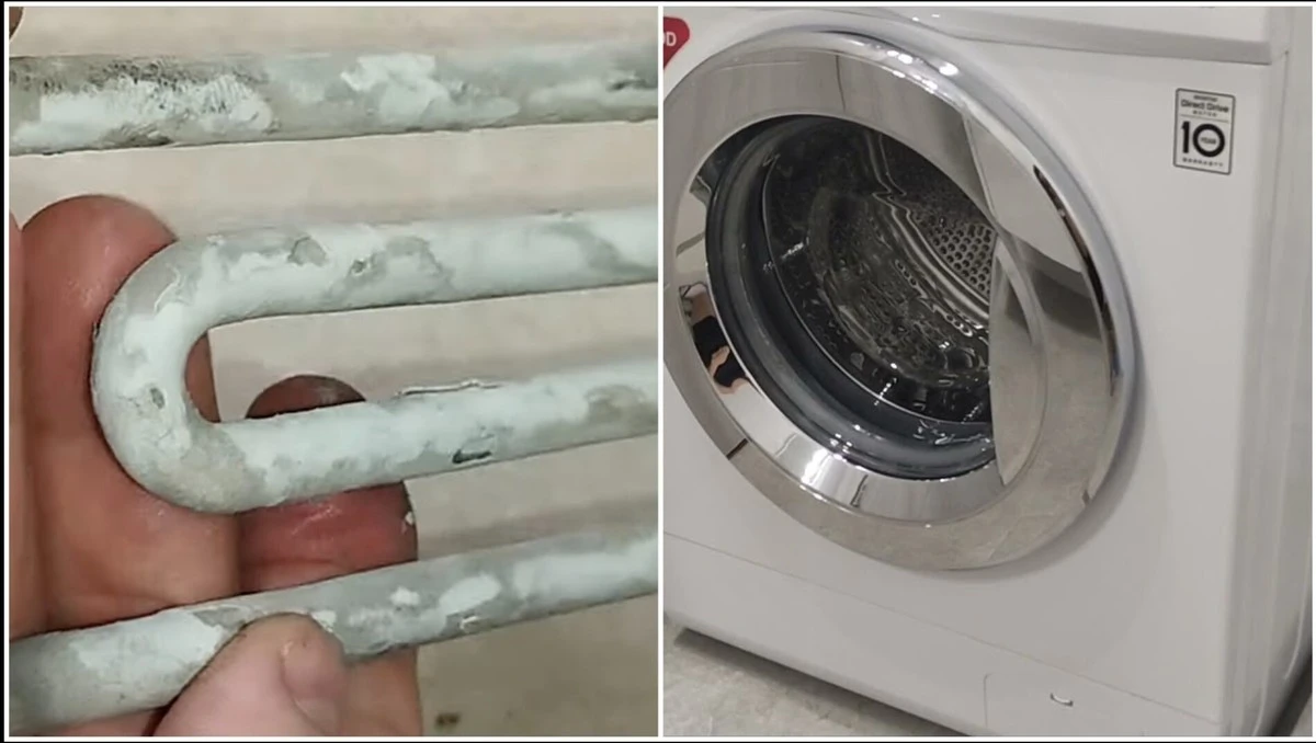 El truco del vecino que salvó mi lavadora: el vinagre y el bicarbonato dicen adiós a la cal