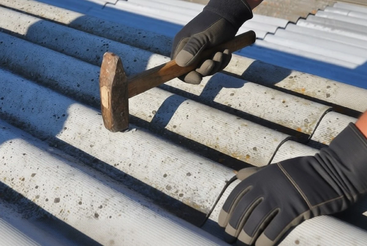 La regla de oro para clavar clavos y evitar que el fibrocemento se agriete