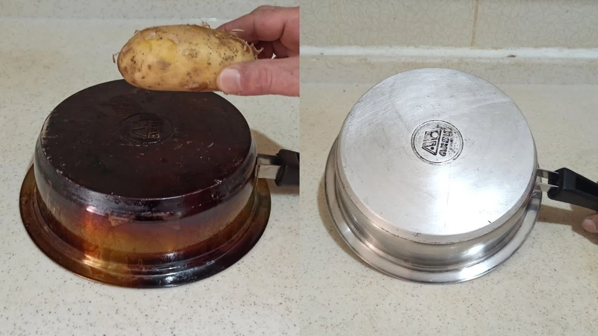 La olla vuelve a brillar como el primer día: una cucharada de este ingrediente secreto la deja impecable mientras disfrutas tu café