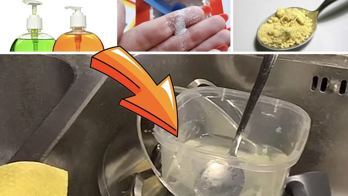El jabón más barato de "Aurora" se convierte en un milagro de limpieza de cocina