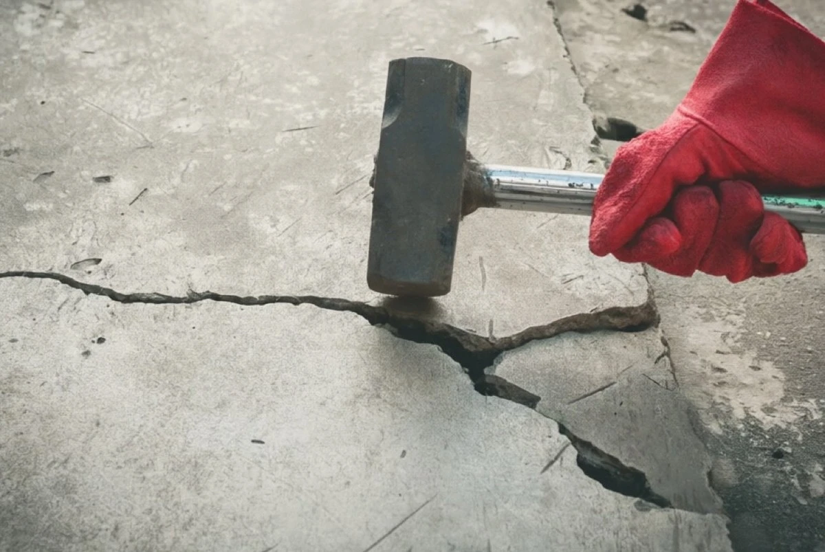 El secreto para demoler concreto sin esfuerzo: un truco que te ahorrará la fuerza de un mazo