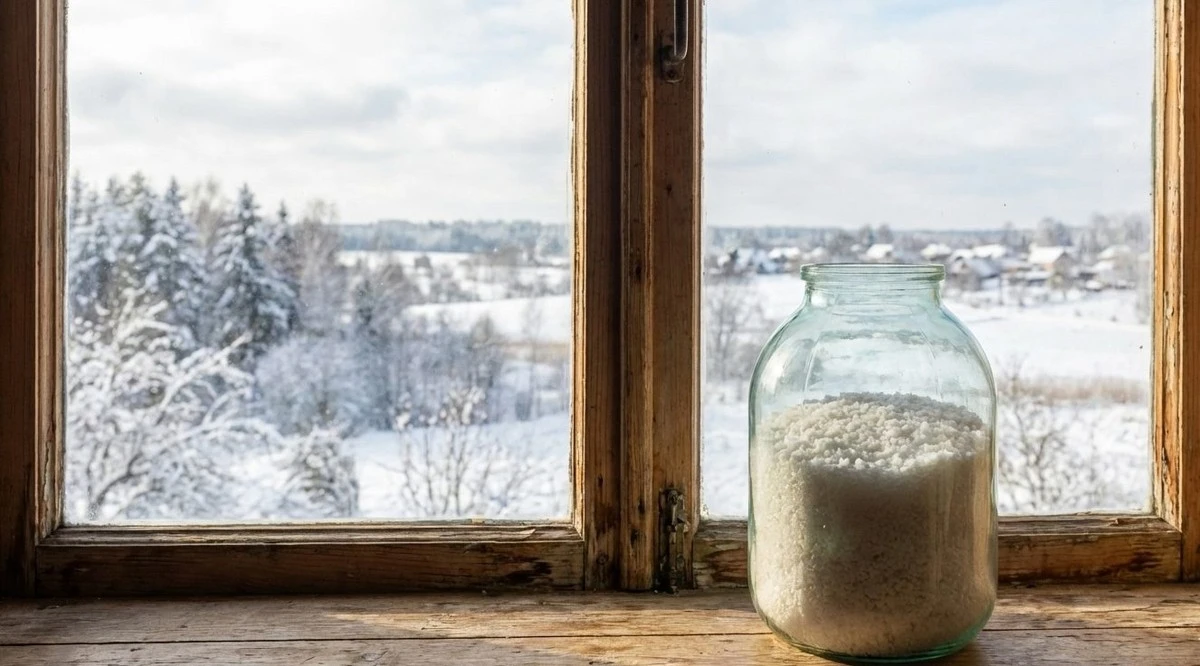 Por qué la sal en tarros abiertos soluciona el vaho de tus ventanas en 2 noches