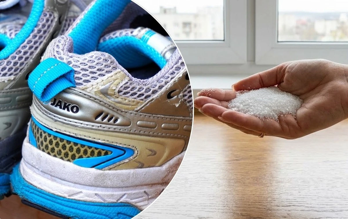 Una cucharada de sal en tus zapatillas por la noche: el truco definitivo para un calzado impecable