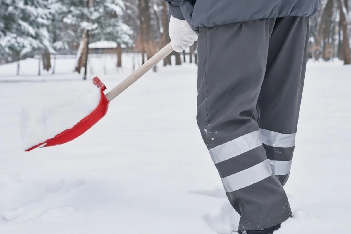 Cómo despejar la nieve 3 veces más rápido: un sencillo truco de jardinería con pala y plástico