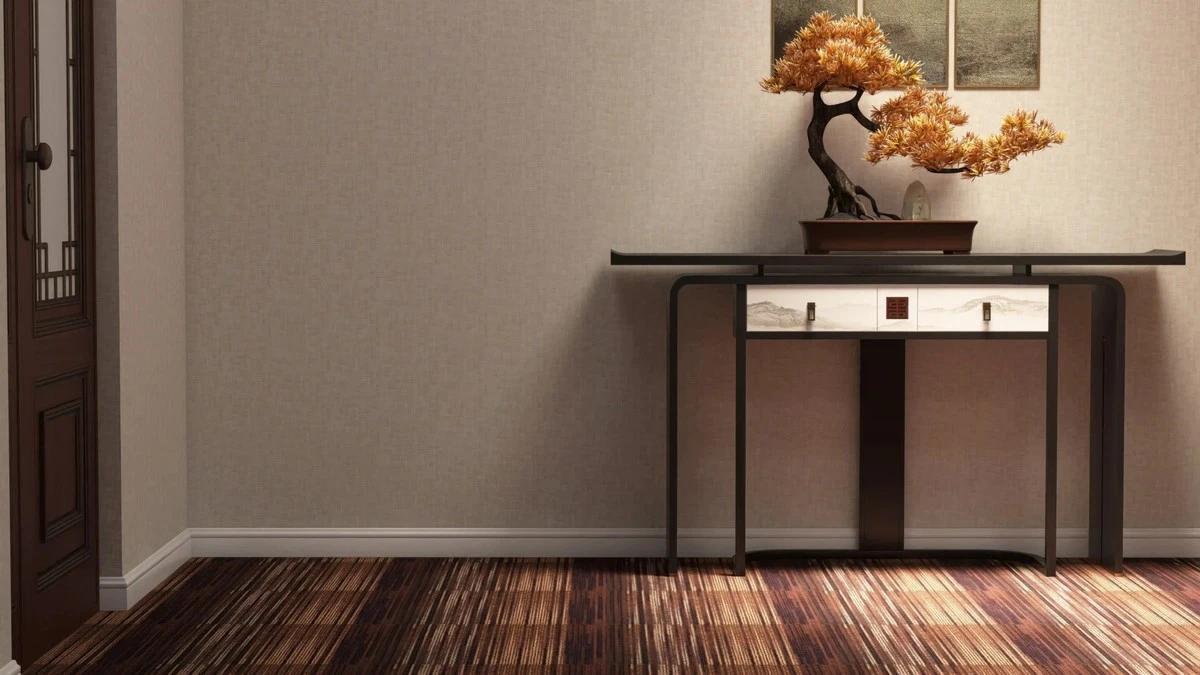 Adiós a la alfombra de bienvenida aburrida: el nuevo minimalismo japonés que tu entrada amará