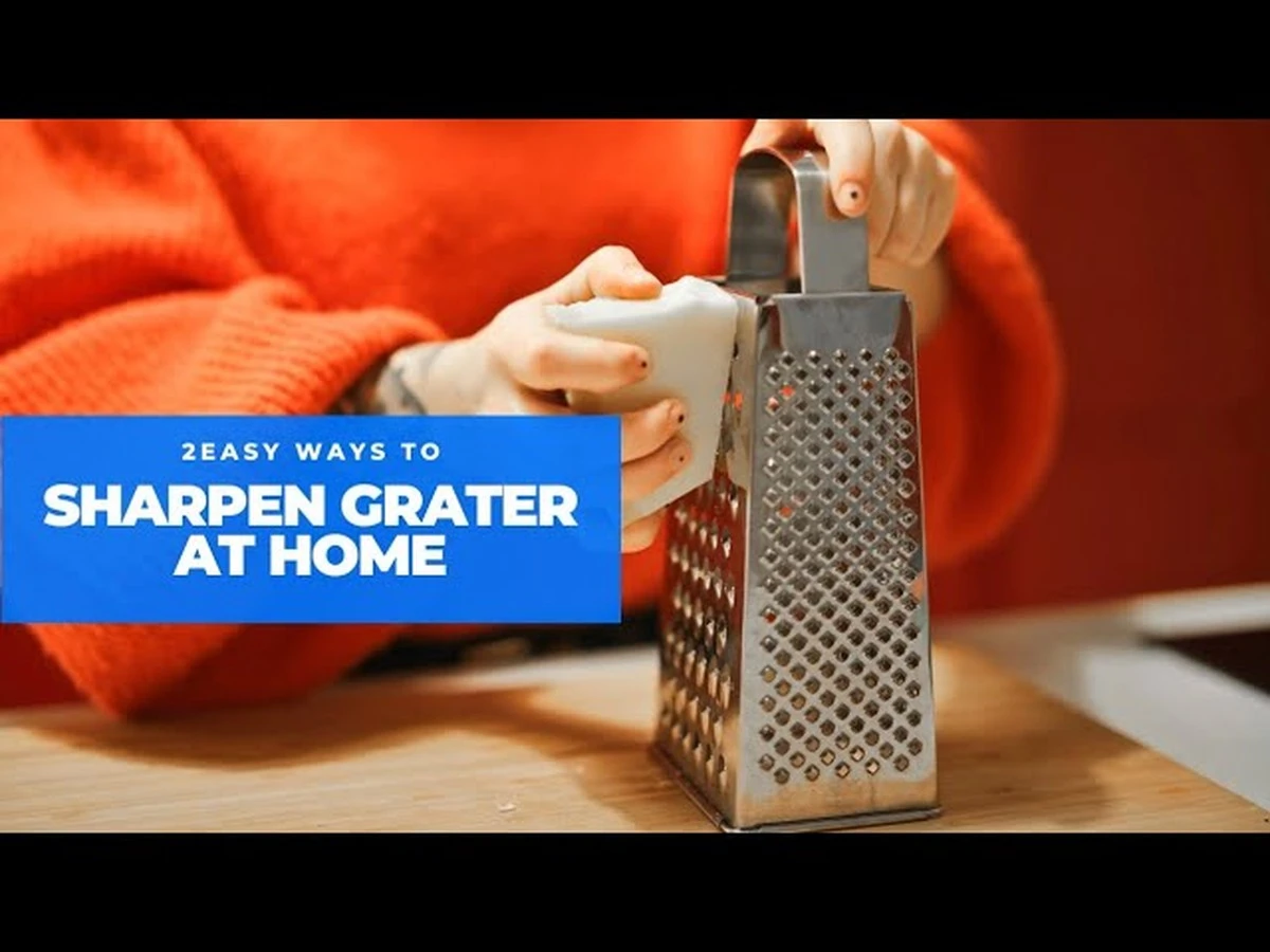 El truco infalible para afilar tu rallador con papel de aluminio - image 1