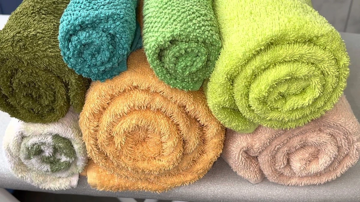 Textiles de algodón, como papel de lija tras el lavado: añadí 30 g de esto y listo – ahora son suaves como si salieran de la secadora