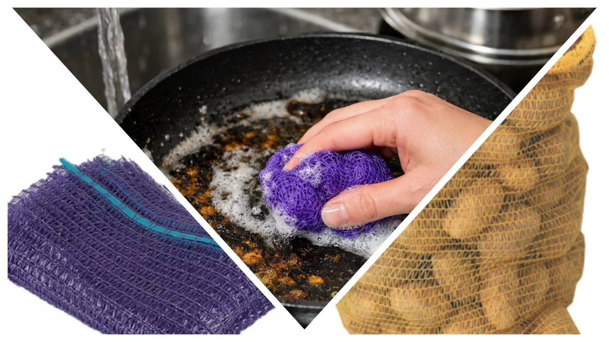 El tesoro que tiras a la basura: así las bolsas de cebolla limpian tus ollas sin rayarlas