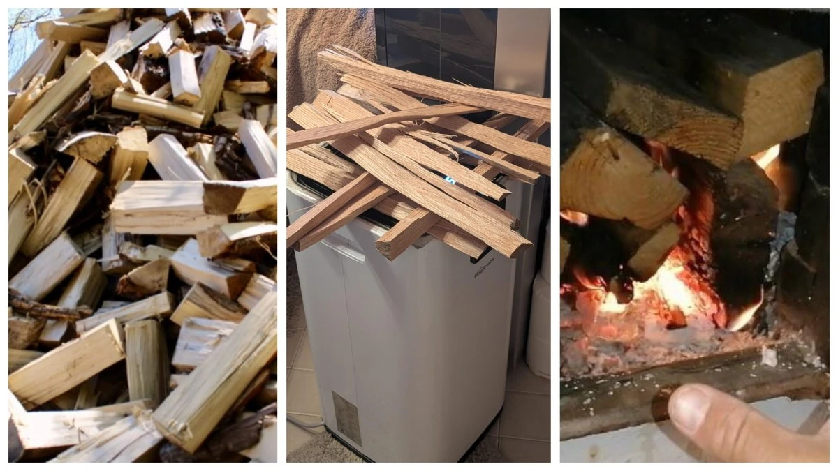 El truco rural para secar leña rápidamente: ¡Más calor, menos humo!