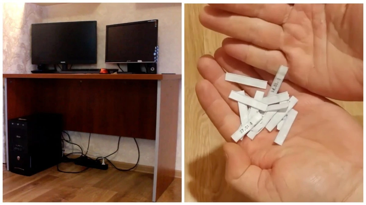 El truco con los cierres de pan que elimina el caos de cables bajo tu mesa