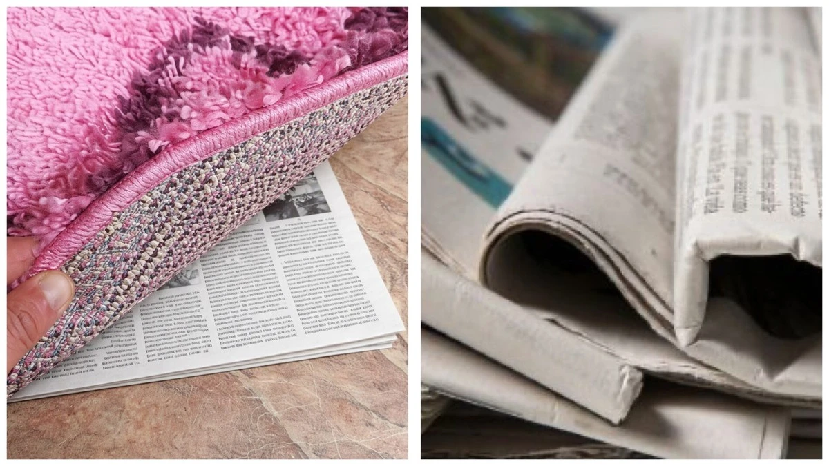 No tires más tus periódicos viejos: ponlos bajo la alfombra para ganar 2 grados de calor