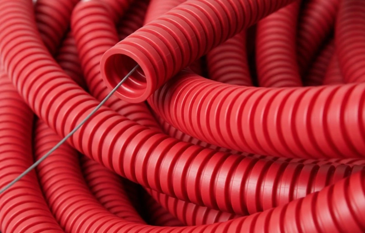 Gris, roja o negra: la manguera corrugada que te evitará problemas eléctricos