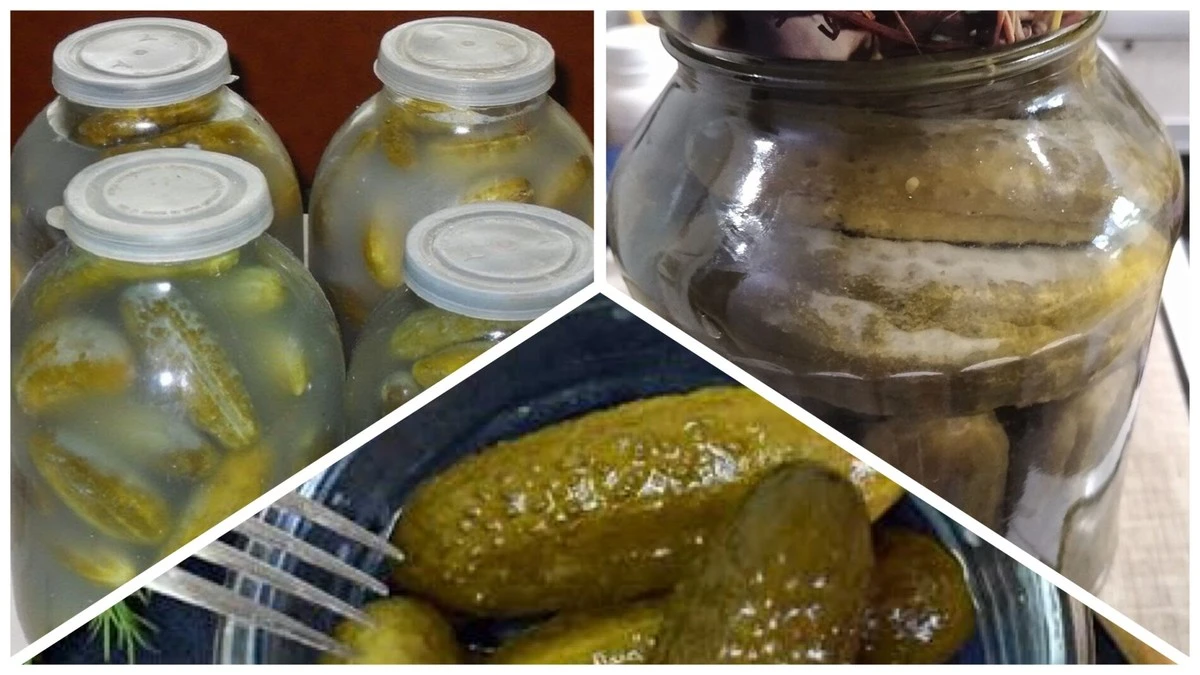 ¿Galletas de pepinillos encurtidos con moho blanco? La abuela de 58 años dice que es seguro comerlos