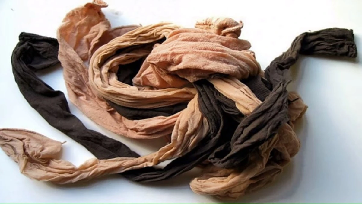 10 trucos ingeniosos con medias de nylon viejas que te harán la vida más fácil