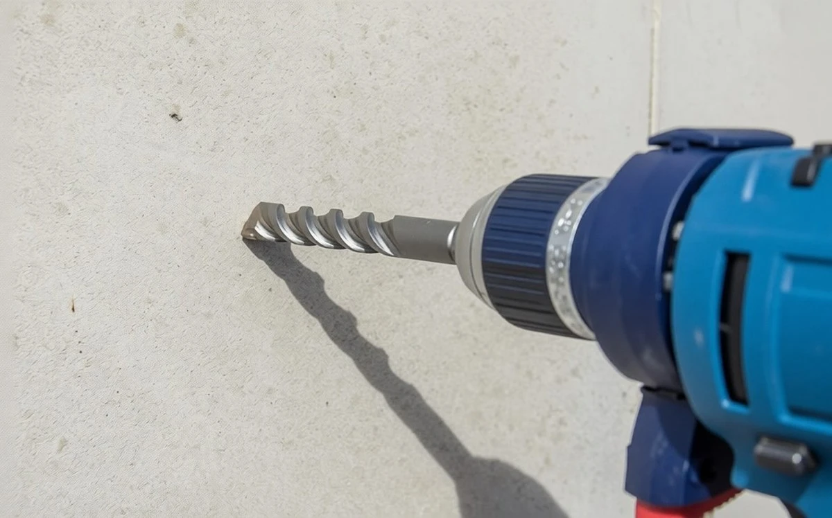 Un taladro atascado en la pared: este truco casero lo saca sin dañarla