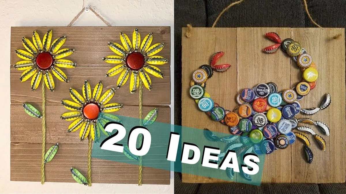 Tapas de botella reutilizadas: crea una cesta de picnic resistente en una tarde - image 1