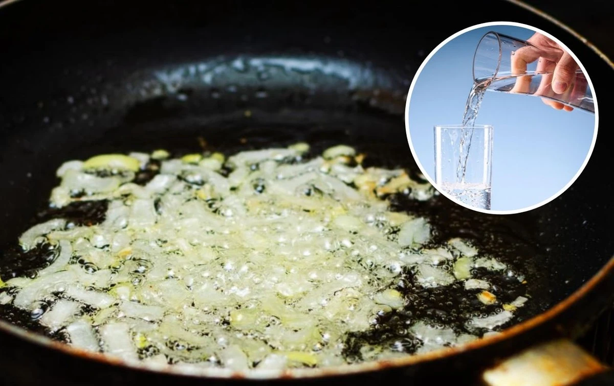 La simple rutina antes de cocinar que evita que la comida se pegue a la sartén