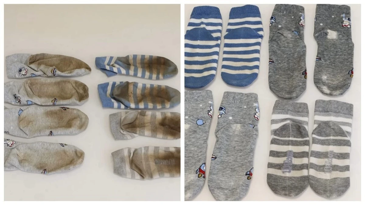 El secreto de los calcetines blancos perfectos: el truco que los deja como nuevos