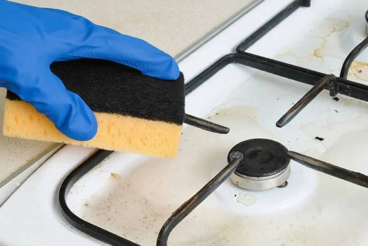 Limpia manchas de grasa rebeldes en 5 minutos con ingredientes de tu despensa.