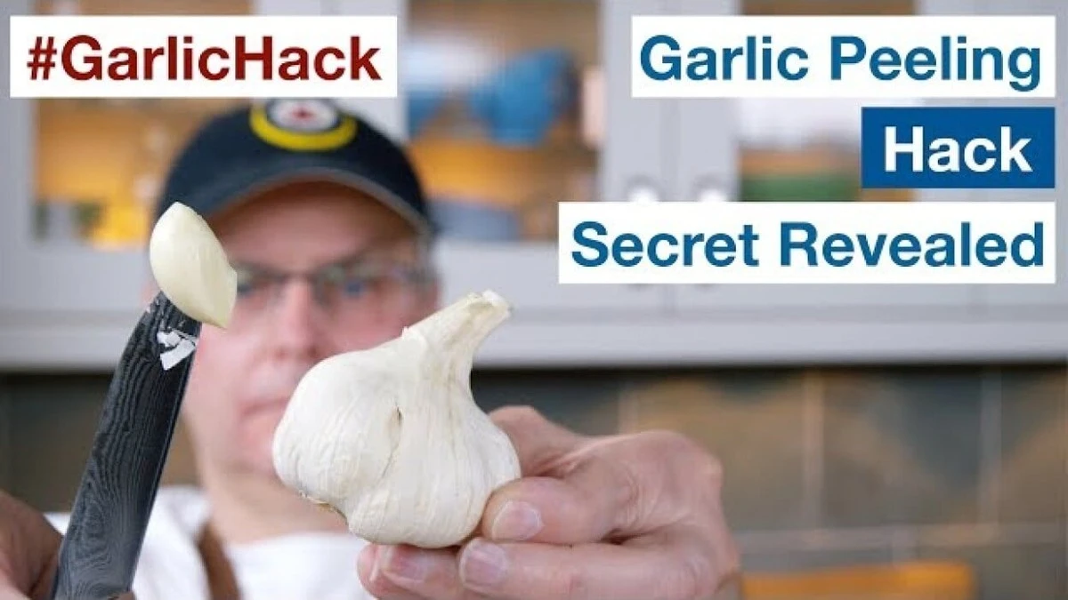 El truco de la botella de plástico para pelar y picar ajo en 1 minuto sin rallador - image 1