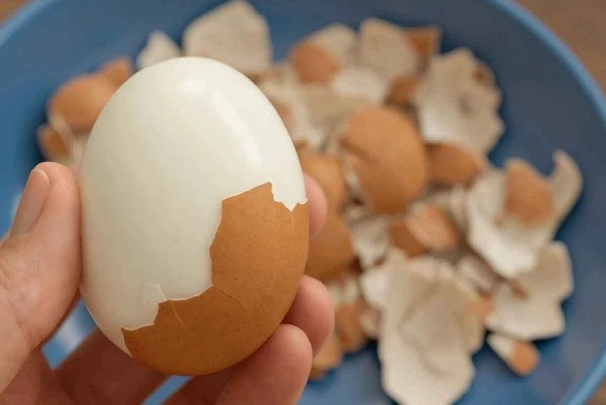 El secreto para pelar huevos cocidos como si flotaran: el método científico que te hará la vida más fácil