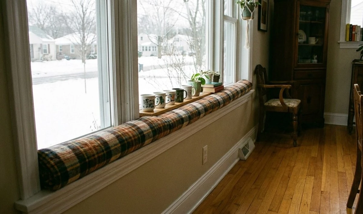 Adiós al frío: El truco casero para sellar tus ventanas sin cinta adhesiva