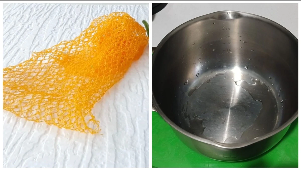 Las redes de patatas: el oro escondido para limpiar tus ollas sin rayarlas